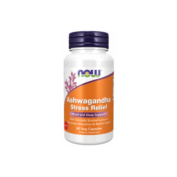 NOW Foods ASHWAGANDHA STRESS RELIEF 60 VCAPS
