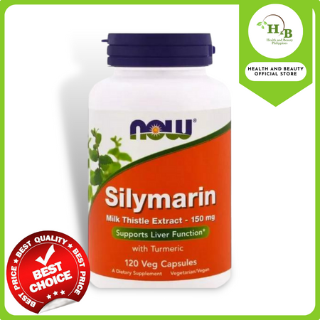 NOW Foods SILYMARIN MILK THISTLE 150mg 120 VCAPS