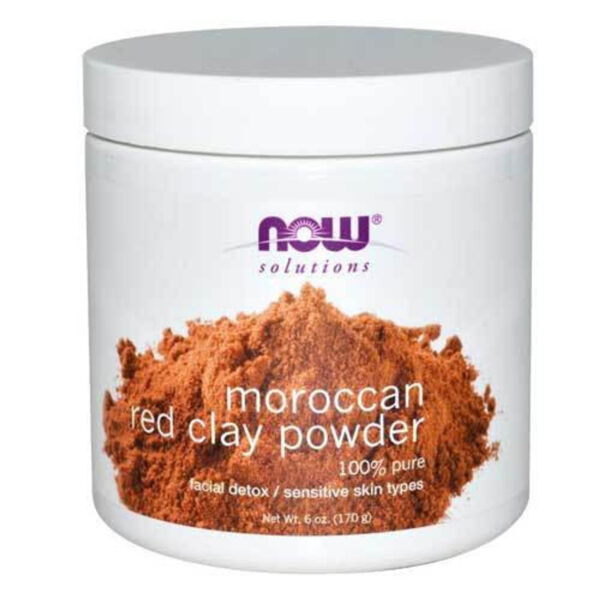 NOW Foods RED CLAY POWDER 6 OZ
