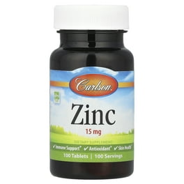 Carlson Laboratories Zinc 100 Tablets