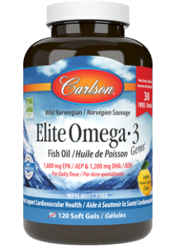 Carlson Laboratories Elite DHA Gems 30 Soft Gels