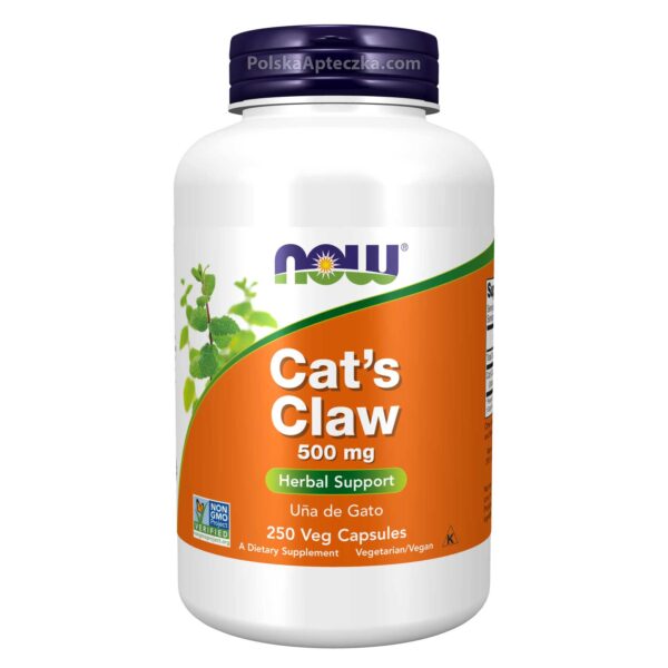 NOW Foods CAT'S CLAW 500mg 250 VCAPS