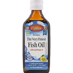 Carlson Laboratories Kids VFFO Lemon 500ml