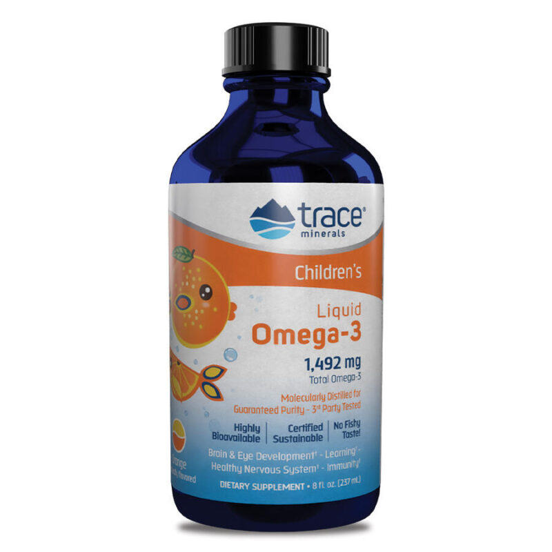 Trace Minerals Children's Omega-3 LIQUID Orange