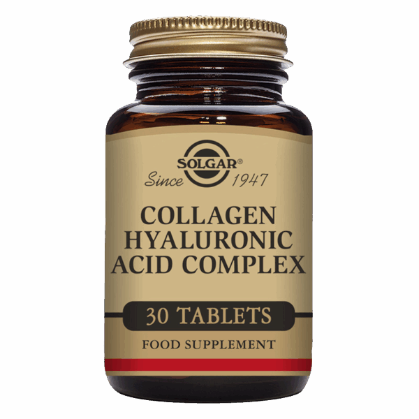 Solgar Collagen Hyaluronic Acid Complex Tablets