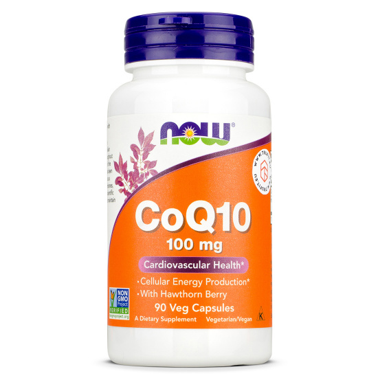 NOW Foods CoQ10 100mg 90 VCAPS
