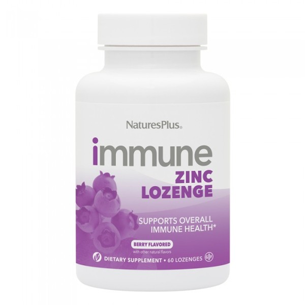 Natures Plus IMMUNE ZINC LOZENGE 60