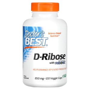 Doctor's Best D-Ribose 850mg