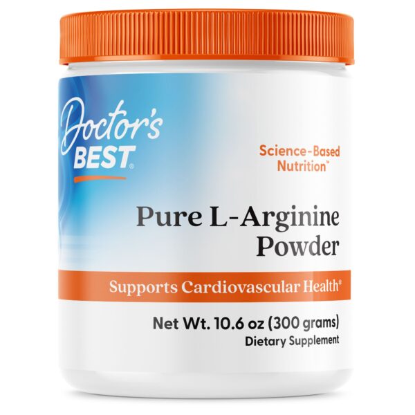Doctor's Best L-Arginine Powder, Pure