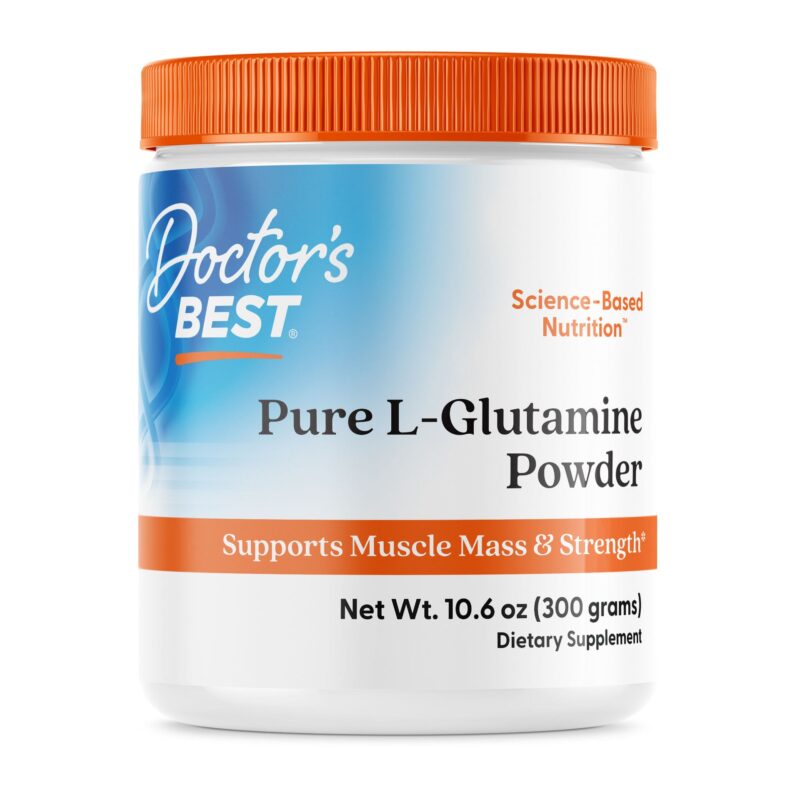 Doctor's Best L-Glutamine Powder, Pure