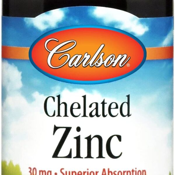 Carlson Laboratories Chelated Zinc 250 Tablets