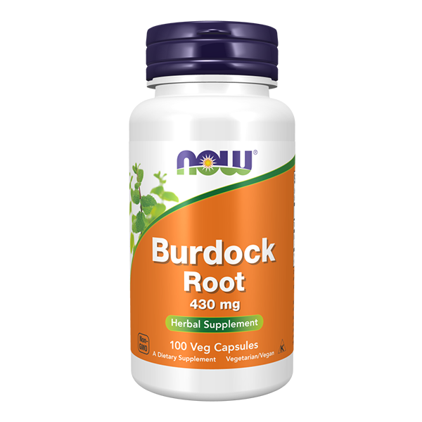 NOW Foods BURDOCK ROOT 430mg 100 VCAPS