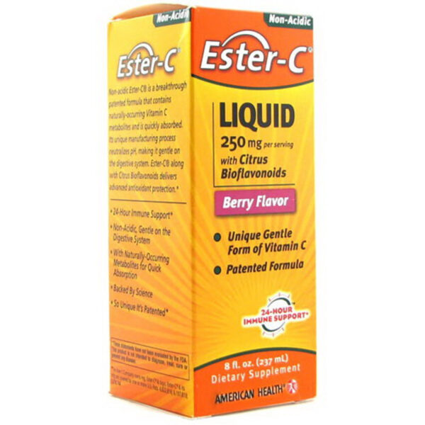 American Health Ester-C® 250 mg Liquid with Citrus Bioflavonoids