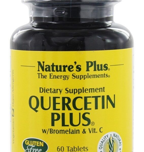 Natures Plus QUERCETIN + VIT C BROMELAIN TAB 60