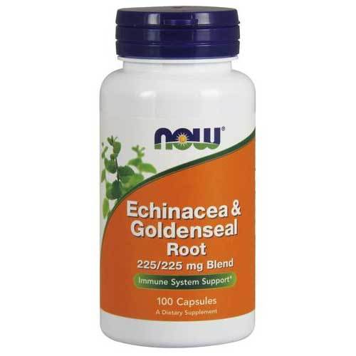 NOW Foods ECH/GSEAL ROOT 225/225mg 100 VCAPS
