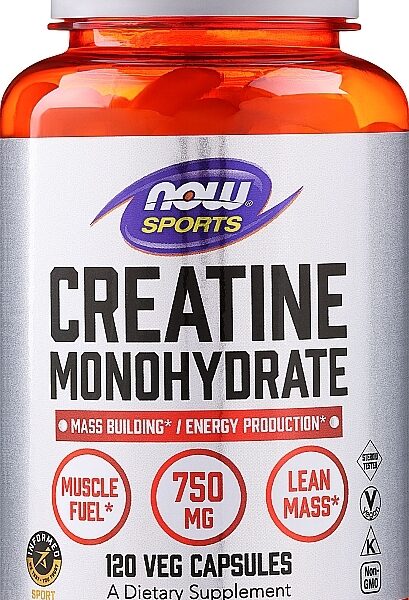 NOW Foods CREATINE 750mg 120 VCAPS