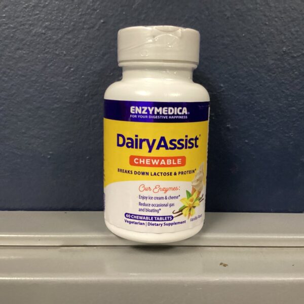 Enzymedica DairyAssist Chewable 60 caps