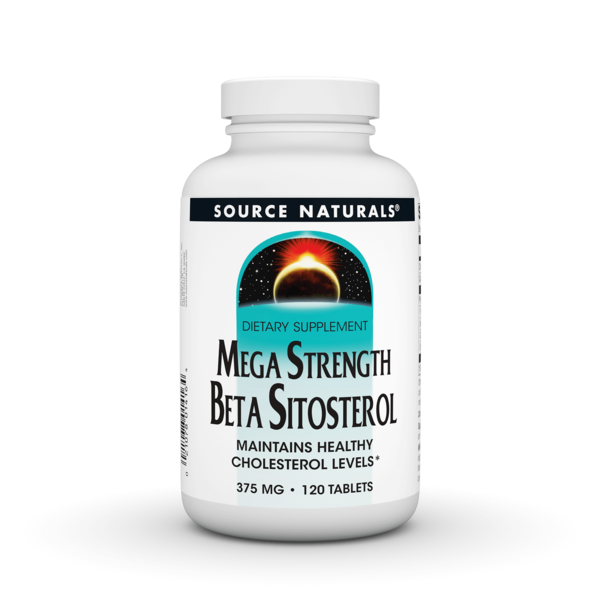 Source Naturals Beta Sitosterol Mega Strength 375 mg
