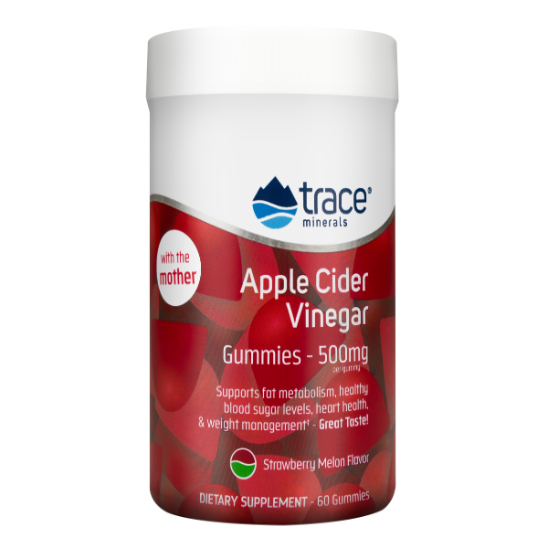 Trace Minerals Apple Cider Vinegar GUMMY Strawberry Melon