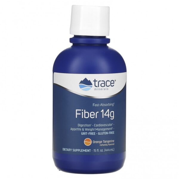 Trace Minerals Fiber 14g™ LIQUID Orange Tangerine