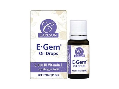 Carlson Laboratories E-Gem Oil Drops 1/2 oz Bottle