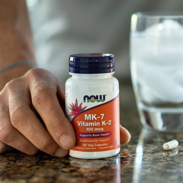 NOW Foods VITAMIN K-2 (MK7) 100 mcg 120 VCAPS