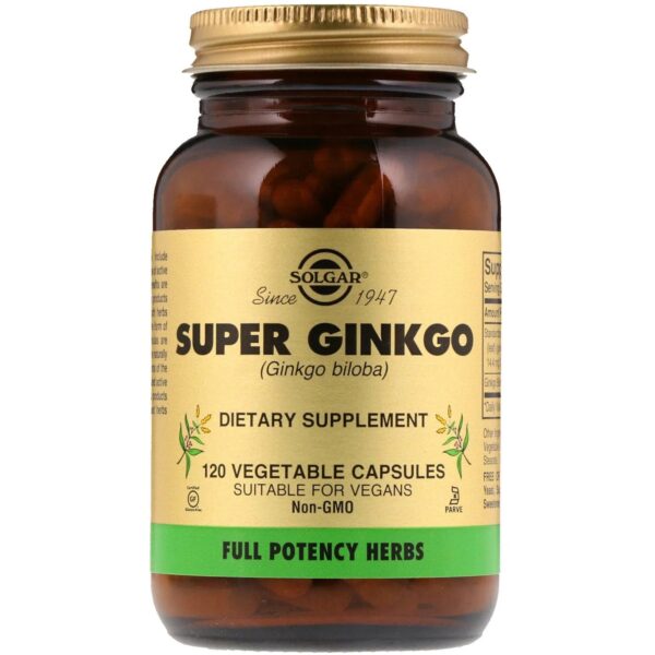 Solgar FP Super Ginkgo Vegetable Capsules