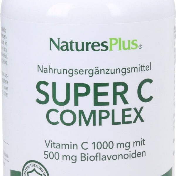Natures Plus SUPER C COMPLEX S/R TAB 180
