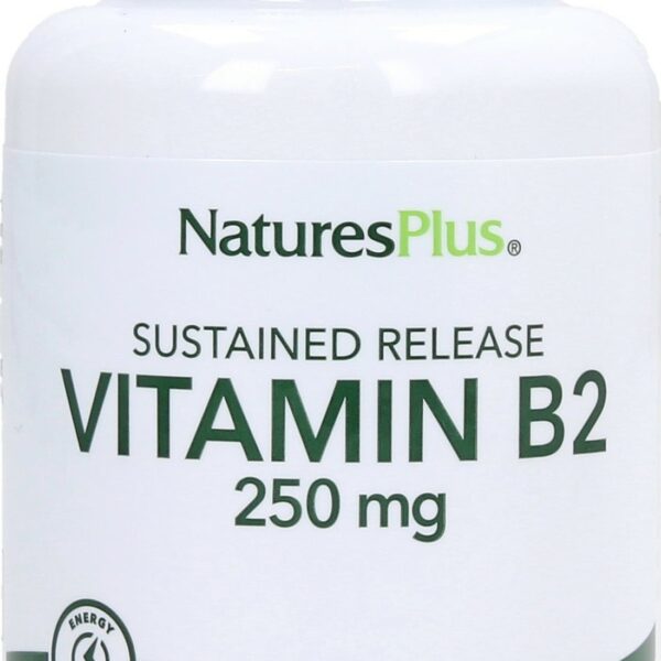 Natures Plus VITAMIN B-2 250 MG S/R TAB 60