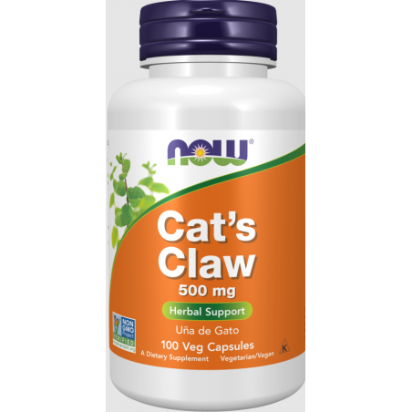 NOW Foods CAT'S CLAW 500mg 100 VCAPS