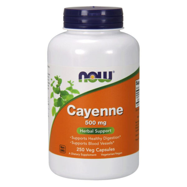 NOW Foods CAYENNE 500mg 250 VCAPS