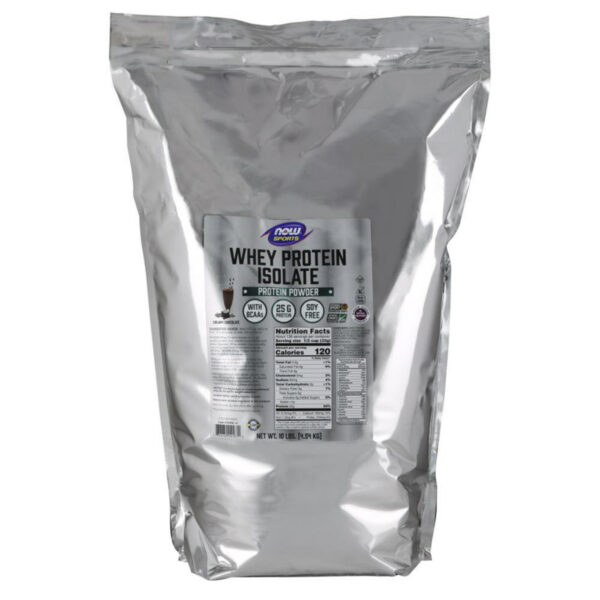 NOW Foods WHEY PROTEIN ISOLATE PURE 10LB