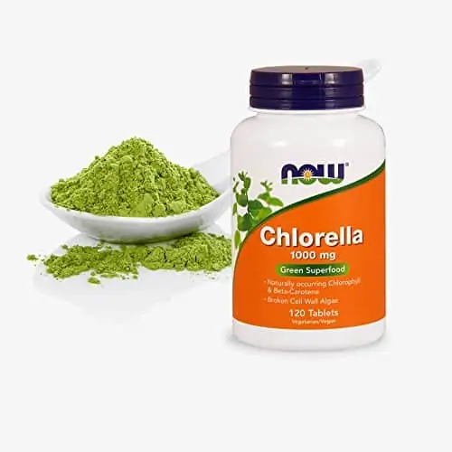 NOW Foods CHLORELLA 1000mg 120 TABS
