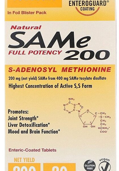 Jarrow Formulas SAM-e 200 20 TABS