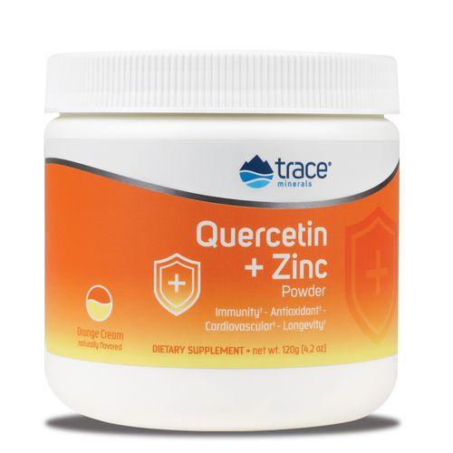 Trace Minerals Quercetin + Zinc POWDER Orange Cream