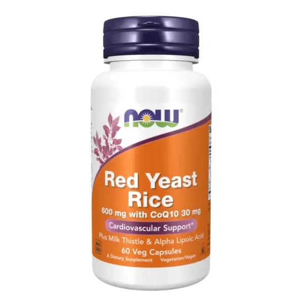 NOW Foods RED YEAST RICE & COQ10 60 VCAPS