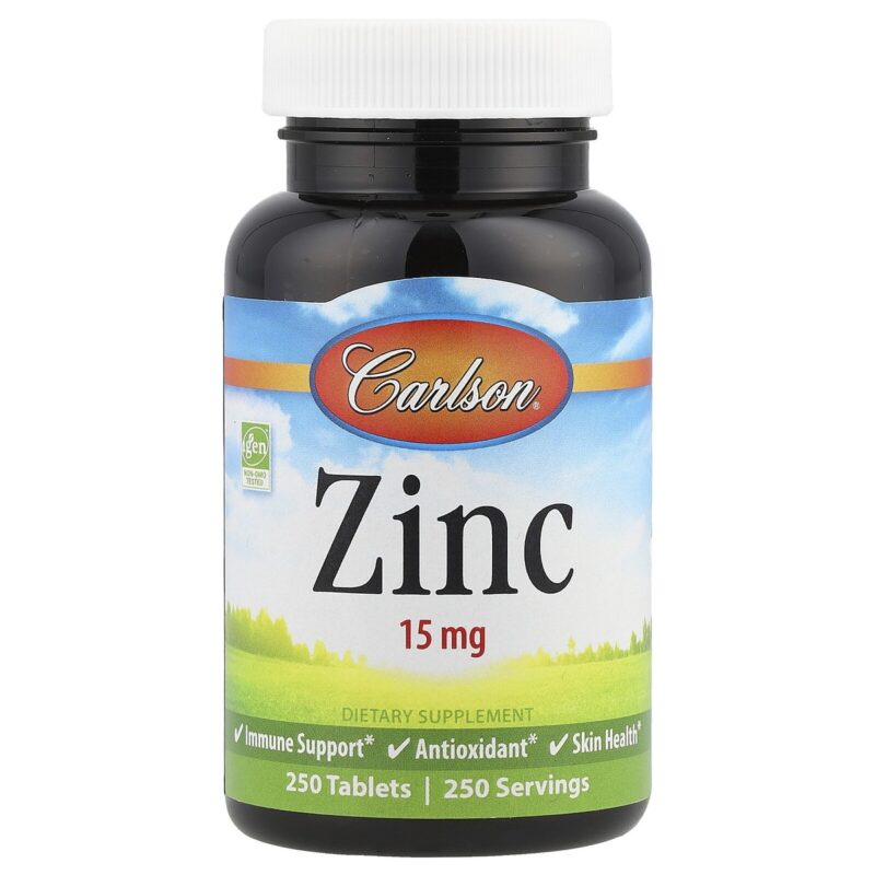 Carlson Laboratories Zinc 250 Tablets