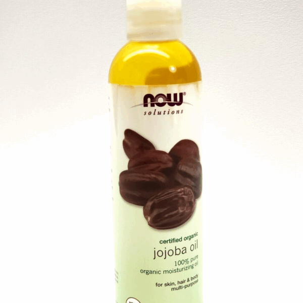 NOW Foods ORGANIC JOJOBA OIL 8 OZ