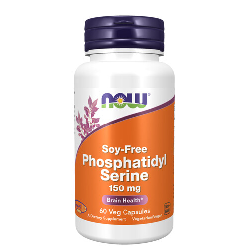 NOW Foods SOY-FREE PHOS SERINE 150 MG 60 VCAPS