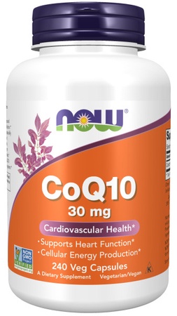 NOW Foods CoQ10 30mg 240 VCAPS
